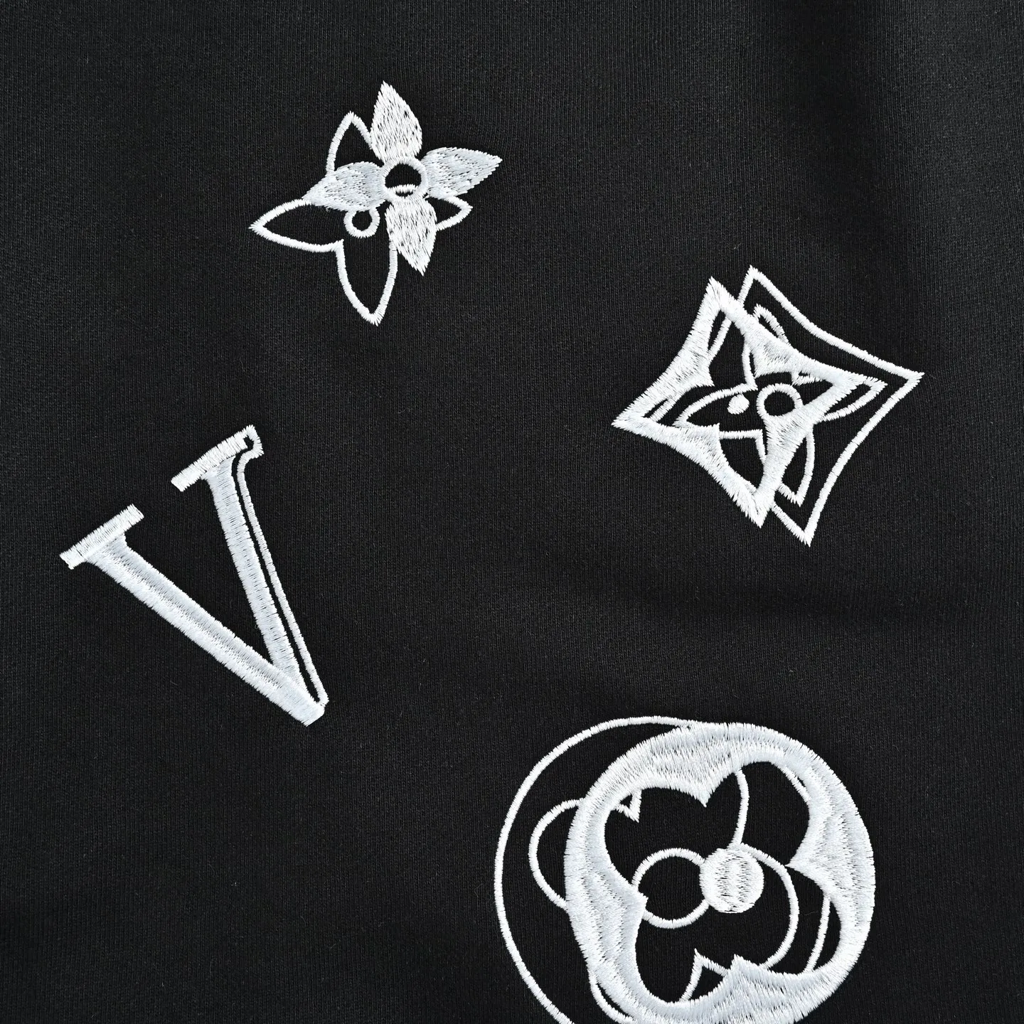 Louis Vuitton/Louis Vuitton 26ss ghosting presbyopic embroidered shorts